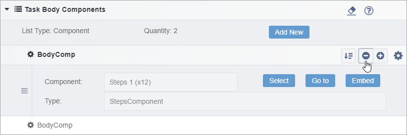 Remove Group Item from List