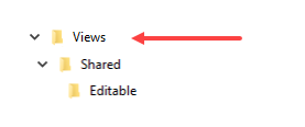 MVC Views Filepath in Assets Tree