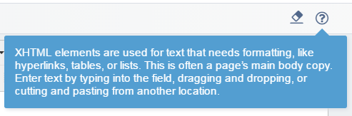 Edit Tab: Clear and Help Buttons