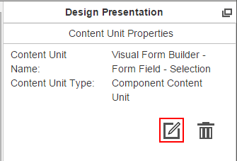 Edit Content Unit icon