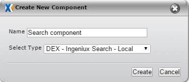 DEX Search Component