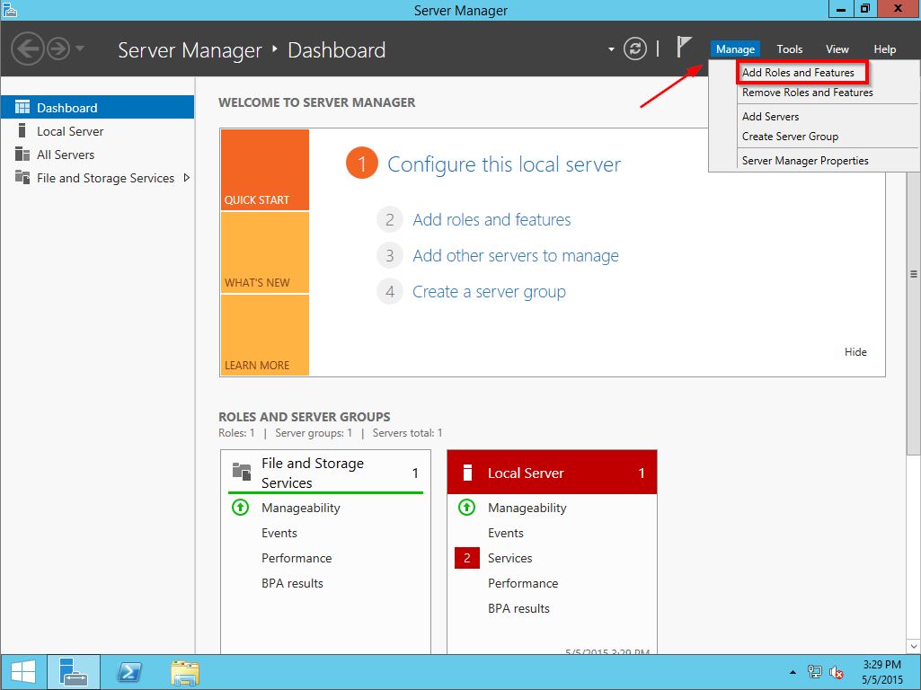 Configure .NET and IIS prerequisites for CMS V8 on Windows Server 2012/ ...