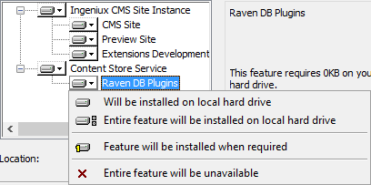 Raven Database Plugins List Box