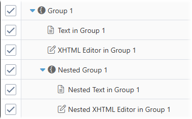 Identified Metadata Field Group Containing Nested Group