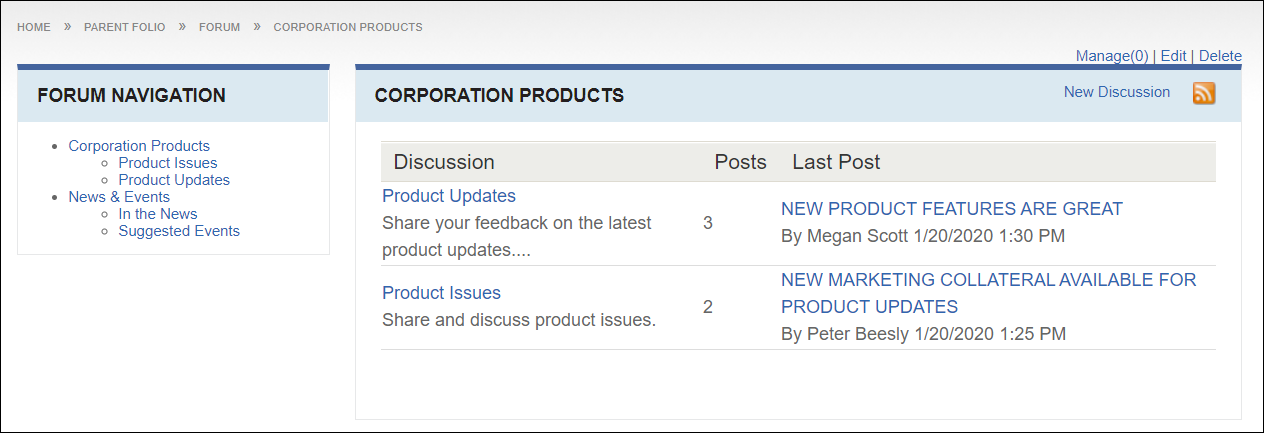 Topic View