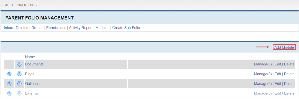 Create Module
