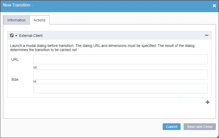 External Client Fields