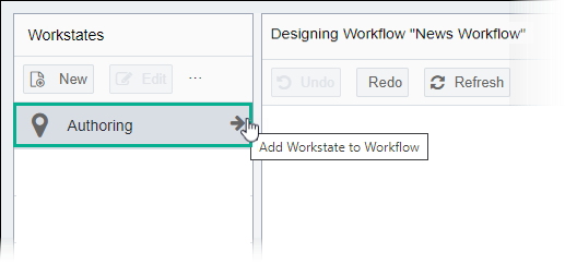 Add Workstate to Workflow