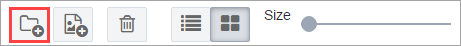 Create New Folder
                        Button