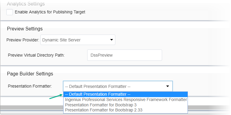 Foundation v5 Formatter in Publishing Target