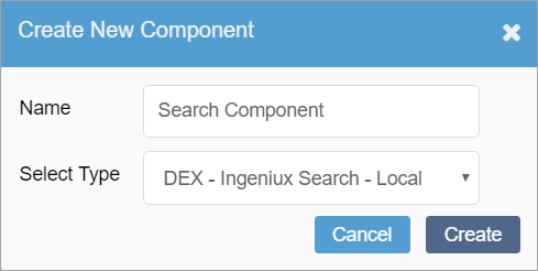 DEX - Ingeniux Search - Local