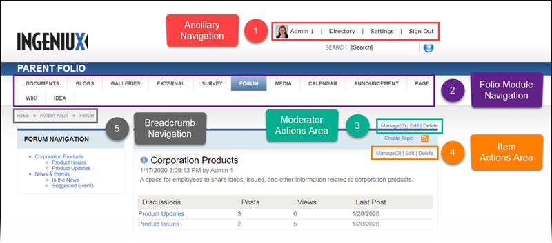 Entity View Navigation