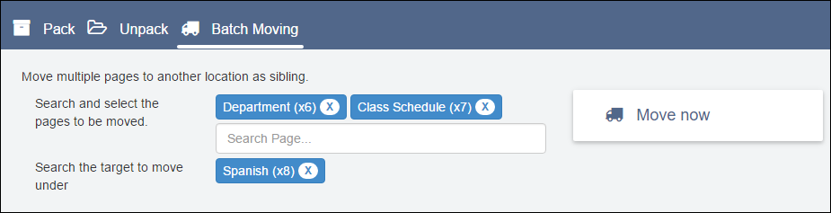 Site Migrator Batch Move 2