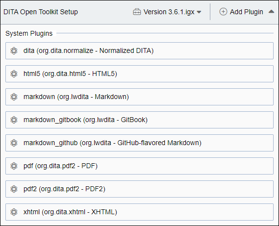 DITA Open Toolkit Setup