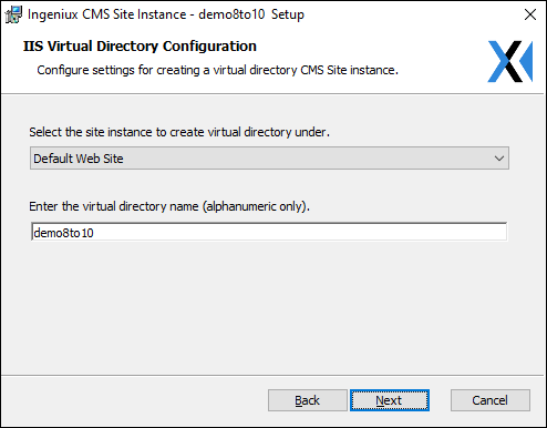 CMS 10.5–10.6 IIS Virtual Directory Configuration