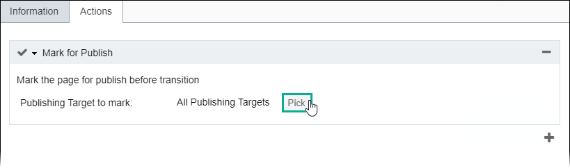 Pick Publishing Targets