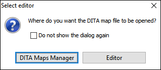 Select Editor Dialog