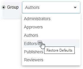CMS 10.0–10.5 Restore Defaults CMS 10.0–10.5 Restore Defaults